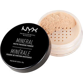 NYX Mineral Matte Finishing Powder 8g - bedste Mineralpudder